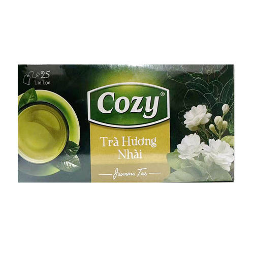 越南Cozy开姿洋蓟薄荷柠檬草莓蜜桃茉莉花绿抹茶袋泡茶固体饮料品