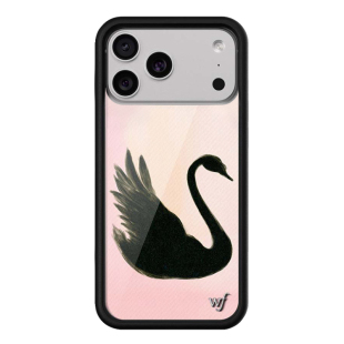 Wildflower黑天鹅手机壳Black Swan适用苹果iPhone17/16/15/14/Pro/Max/Air硬壳全包保护套硅胶防摔个性wf
