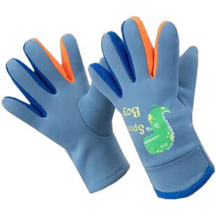 加绒防泼水儿童保暖手套防风防寒秋冬季5-15岁男女童大童滑雪玩雪