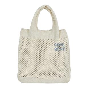 benebene春季新款小孩针织柔软包包男童女童手提袋子婴儿新年包