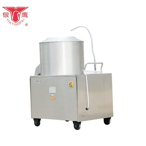 山东银鹰土豆去皮机350不锈钢土豆脱皮机 食堂常用毛芋马铃薯脱皮