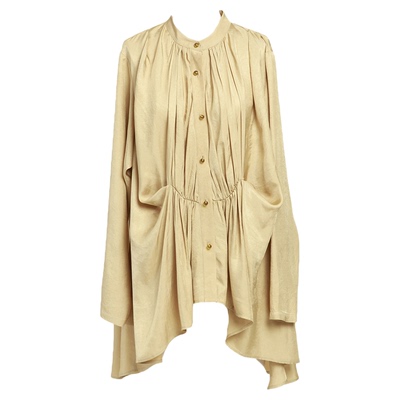 MIA HAN春季新品女多种穿法中式立领设计感小众高级感衬衫薄外套