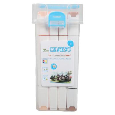 软头肤色美术风学生绘画马克笔