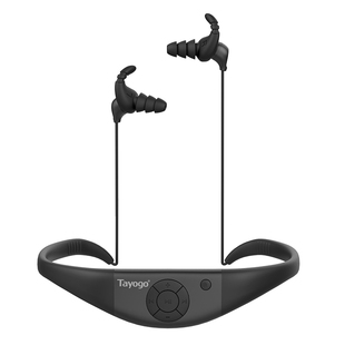 Tayogo入耳式游泳耳机防水蓝牙32GB内存MP3游泳听歌防水咪头MP3