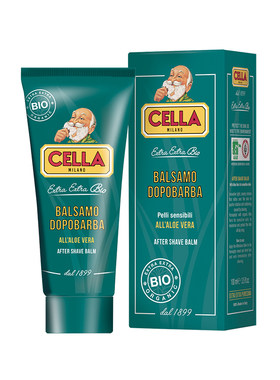 CELLA1899经典有机芦荟须后乳膏100ml啫喱无酒精收敛舒缓男香水味