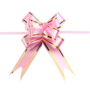 蝴蝶结扎带结婚婚礼车用品门把手彩带手拉花客厅丝带礼盒装饰拉花