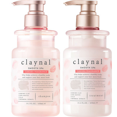 claynal樱花滋养氨基酸洗护套装