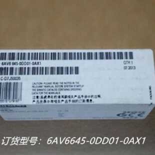 议价6AV6645-0DD01-0AX1西门子SIMATIC移动面板 277 IWLAN V2全新
