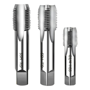 英制管螺纹丝锥丝攻G1/4RC3/8PT3/4G1寸ZG1/8水管牙NPT丝锥4分6分