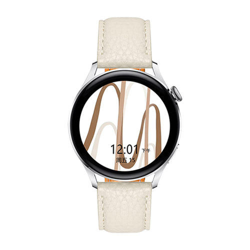 MAPXWS适用新款华为gt6/5/41表带男女款gt3/gt2真皮手表带watch5/4/346mmPro荣耀magic2EGS3fit4/3小香风表带