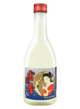 日式清酒雪飞舞清酒日式米酒清酒350ml大连阔神清酒