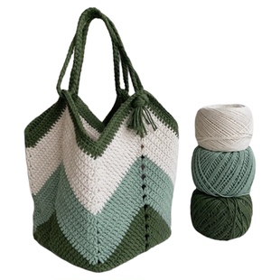 8股小森线手工编织棉麻线8股棉线钩织手编线钩包专用线钩织材料包