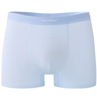 男童冰丝四角裤儿童发育期男孩内裤不夹屁屁少年凉感蚕丝抗菌短裤