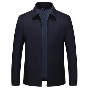 行政夹克领导干部公务员外套商务休闲体制内男装中老年春秋爸爸装