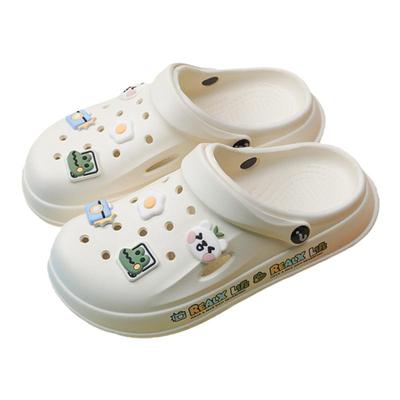 卡通包头鞋男童女童外穿防滑