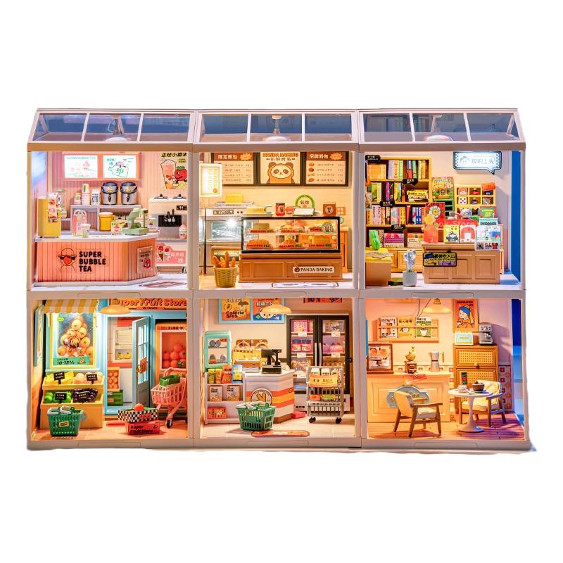 rolife若来超级世界商店奶茶店