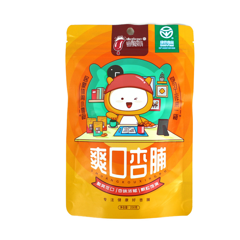 杏的果无添加剂爽口杏脯干230g