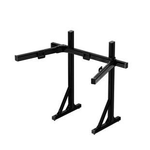 三屏显示器支架铝型材赛车模拟器落地三联屏单屏主机挂架可调高低