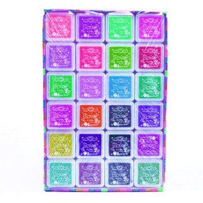 手指画印泥可爱印泥创意12色