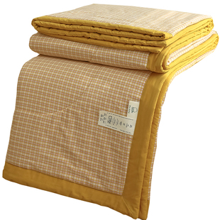 A类里外全棉夏被四件套纯棉夏凉被空调被子夏季薄款新疆棉花被芯.