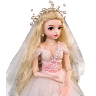 【不含娃娃】60厘米娃娃公主裙子衣服  3分叶罗莉/凯蒂/bjd换装衣