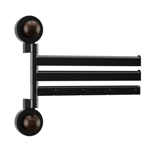 吸盘抹布架厨房免打孔旋转沥水挂杆多功能壁挂式毛巾洗碗擦置物架