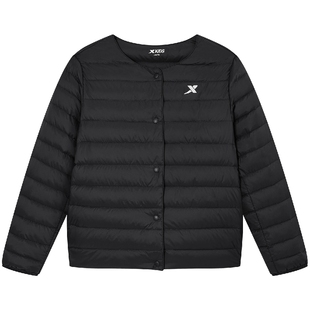 特步童装儿童轻薄羽绒内胆2025秋冬新款男童校服内胆大童保暖外套