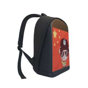 正品LED屏幕背包发光电子广告宣传双肩包男女通用大容量网红背包