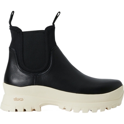 【折扣】Loeffler Randall 女皮革切尔西靴