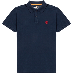 添柏岚POLO衫男装夏季新款户外运动服宽松短袖翻领T恤A2EPM