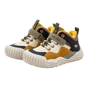 天美意童鞋2026秋冬款女童加绒高帮运动休闲鞋男童二棉鞋中大童