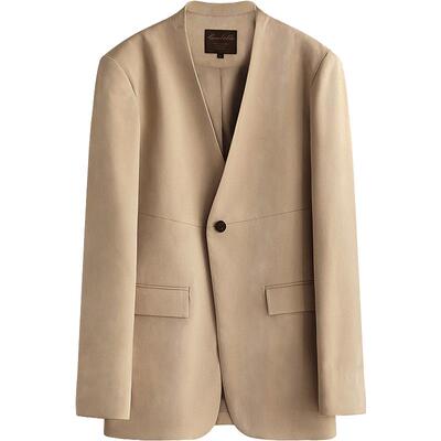 COCOBELLA简约一粒扣西装