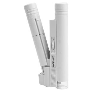 猫头鹰100倍放大镜高清40倍显微镜带刻度粉煤灰印刷网点水泥陶粒