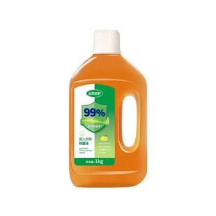 贝特倍护衣物消毒液 清新祛味 地板家居洗衣除菌消毒水 1kg瓶装