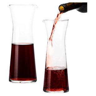 水晶玻璃白酒分酒器红酒醒酒器大容量卡拉壶家用果汁壶酒壶扎壶