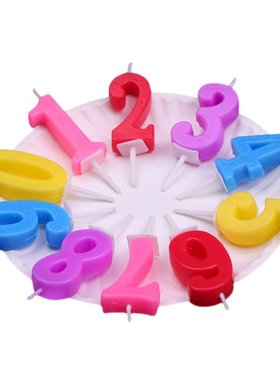【25个】数字生日蜡烛周岁儿童