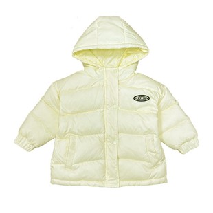 90白鸭绒女童羽绒服中长款儿童冬季外套杜邦三防加厚保暖连帽男宝