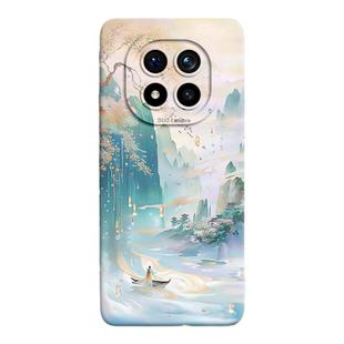 适用红米note14手机壳Redmi新款note保护turbo套13液态硅胶12十pr0的pro+外壳14后11防摔por小米tpro鎏金山水