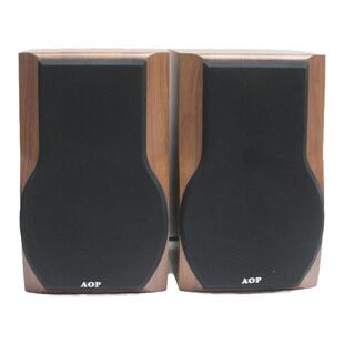 6.5寸AOP无源高低音二分频Hifi优质木质书架式桌面6寸无源音箱