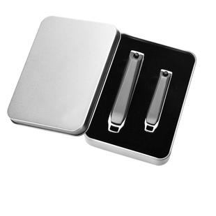 锋利不锈钢斜口指甲钳广告logo单个礼品定制指甲刀家用指甲剪套装