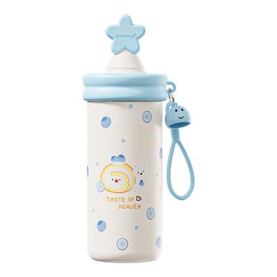 卡通蛋糕星星保温杯女高颜值便携