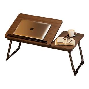 可升降床上小桌子笔记本电脑桌宿舍学生学习桌书桌膝上桌看书写作业神器懒人支架桌家用卧室飘窗小桌板折叠桌