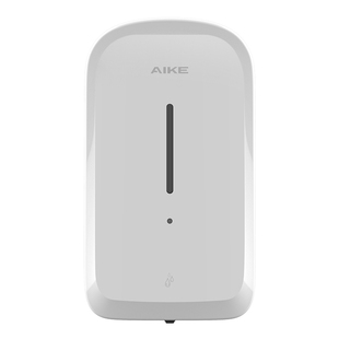 艾克自动感应皂液器免打孔大容量商用洗手机卫生间洗手液挂壁器