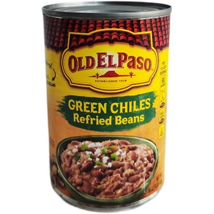 Old El Paso Refried Beans美国欧帕蔬菜多种速食炒豆酱茸罐头