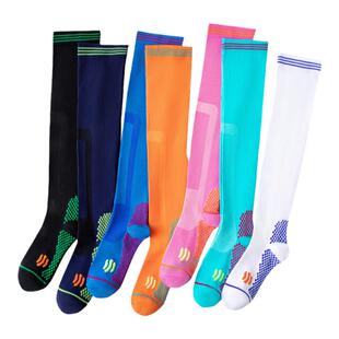 肌能压缩压力袜专业跑步女跳绳运动健身马拉松瘦腿美腿过膝男长袜