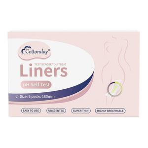 绵柔时光检测护垫ph女性自测色卡6片