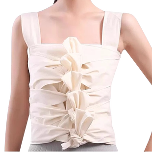 医用棉布腹带胸带固定带术后产后收腹束缚绑带多头腹带胸部绑带。