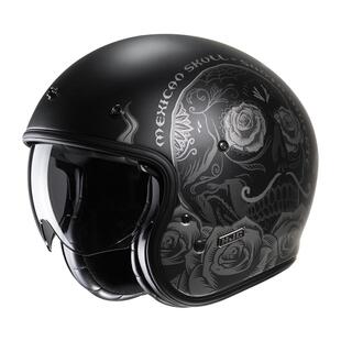 HJC摩托车头盔半盔四分之三盔男女士夏季复古哈雷机车赛车V31四季