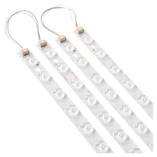 灯带led透镜灯芯超亮全光谱护眼灯珠自粘磁吸长条吸顶灯替换灯条