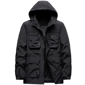 2025春秋款男士休闲商务宽松西装纯色水洗纯棉两粒扣小西服外套潮